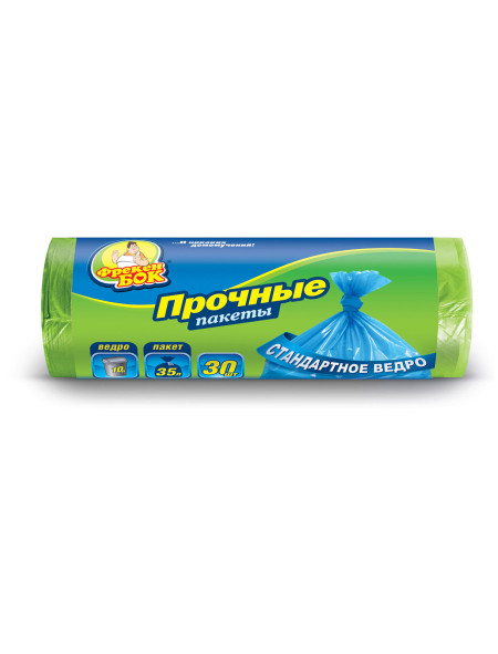 мешок для мусора зел. 35л 30 шт Фрекен Бок