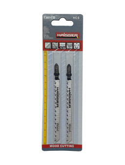 Пилочка для лобзика HAISSER T301CD 2шт