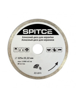 Круг алмаз. 125мм. Керамик Spitce