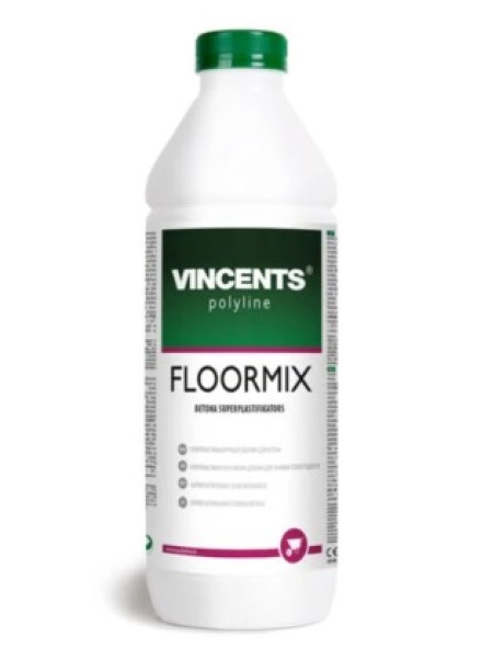 Пластиф. хим. добавка Vincents Floormix для теплых полов 1л