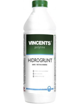 Грунтовка Vincents Polyline HIDROGRUNT влагоотталкивающих мембрана 1л