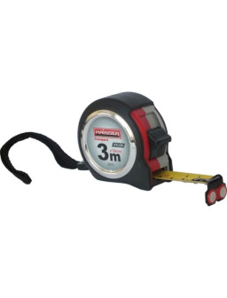 Рулетка нейлон 3м. HAISSER Compact