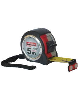 Рулетка нейлон 5м. HAISSER Compact