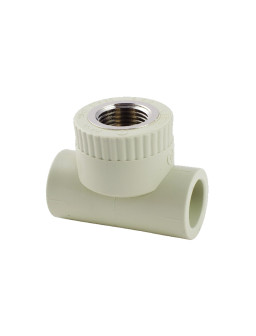 Тройник PP-R 20 х 1/2 В (Ni)