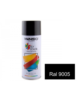 Краска акр. 450мл. Черный матовый SPRAY (RAL9005)