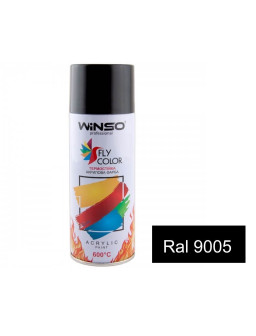 Краска акр. 450мл. высокотемп. 600С Черный SPRAY (RAL9005)