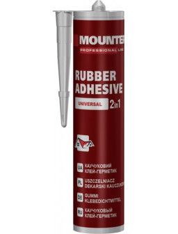 Клей герметик каучуковий 2в1 MOUNTER