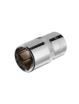 Головка шестигранна 1/2'' 16*38мм CrV ET-0016