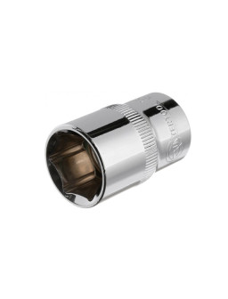 Головка шестигранна 1/2'' 18*38мм CrV ET-0018