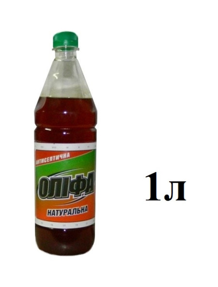 Олифа натуральная 1л Блеск
