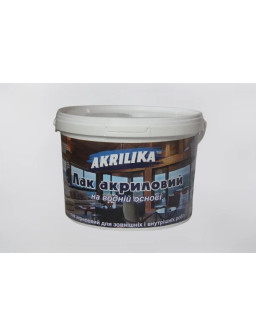 лак акриловый 1кг Акрилика