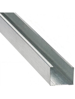 СВ 75 4м (0,42мм) Оцинкованный стоечный стеновой профиль