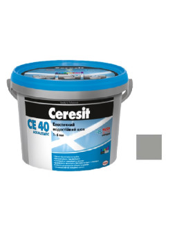 Затирка СЕ 40 aquastatic 10 светло-серая 2 кг.