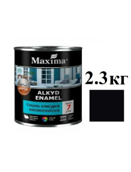 емаль Черная 2,3кг высококачественная