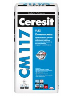 СМ 117 клей для плитки Церезит 25кг