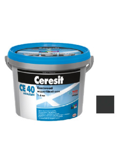Затирка СЕ 40 aquastatic 16 графит 2кг.
