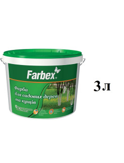 Краска для садовых деревьев и кустов Фарбекс 3л