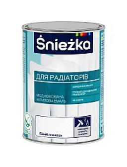 Снежка емаль радиаторная акриловая 2,5л