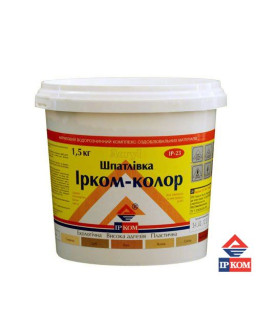 шпаклевка акриловая 1,5кг орех Ирком
