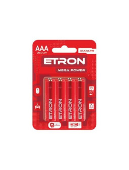 батарейка ААА (мизинчиковая) Etron mega power