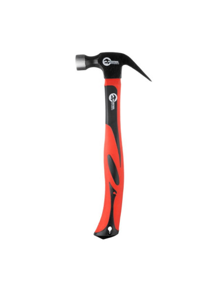 Молоток столярный 450г, ручка из фибергласса. HT-0223