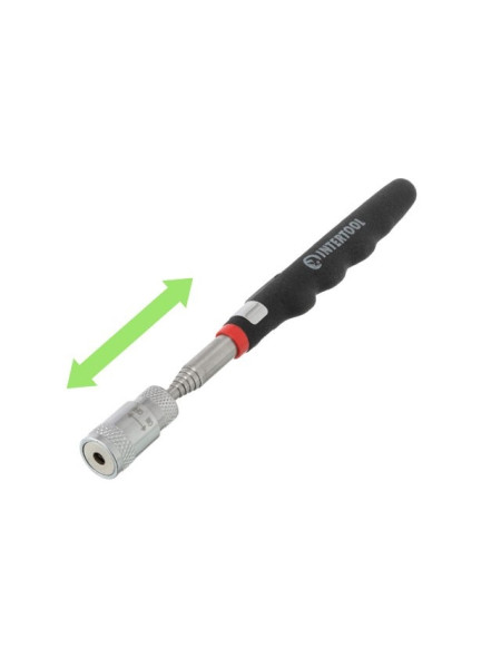 Захват магнитный телескопический с led-подсветкой 190-810 мм, 2.25 кг ET-1017