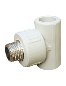 Тройник PP-R 25 х 1/2 Н (Ni)