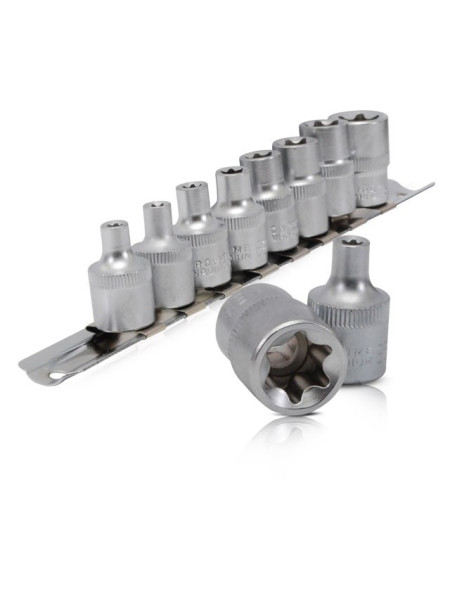 Набор головок TORX 8шт, E5-E16, 3/8 